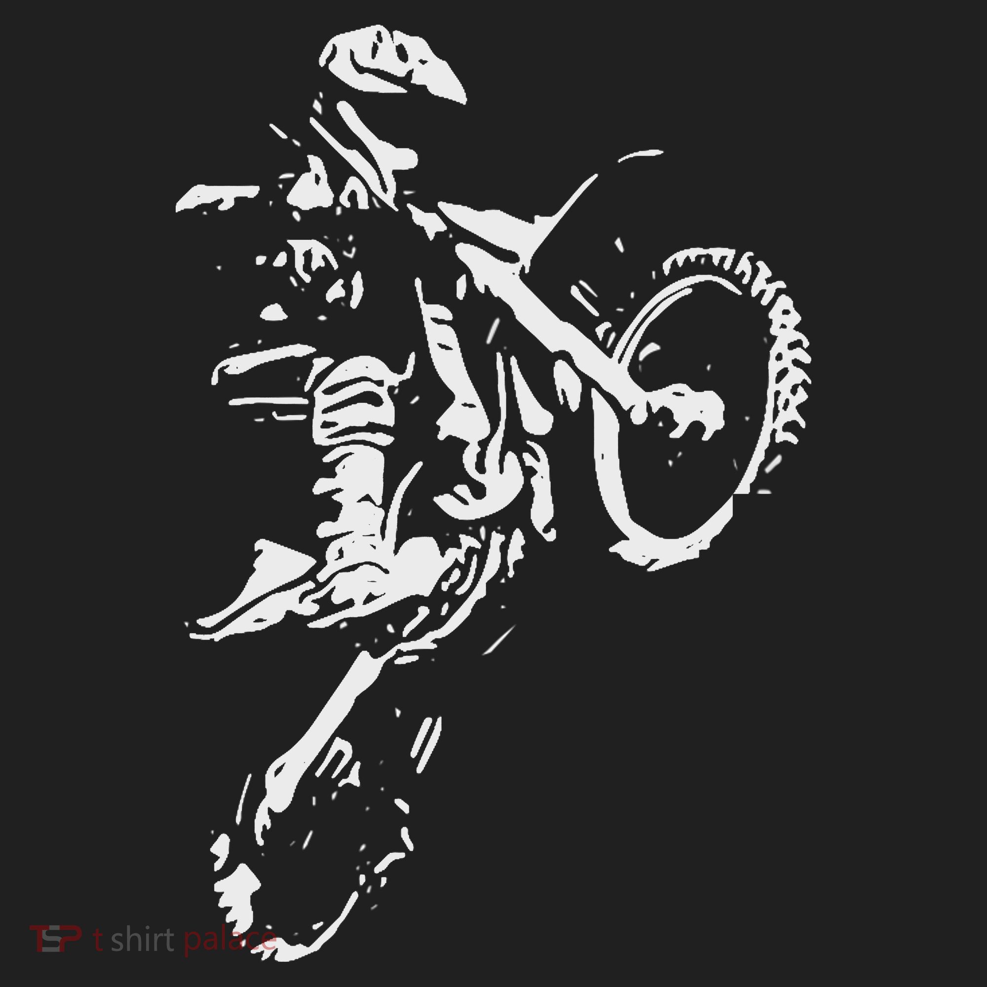 Motocross Dirt Bike Golf Towel