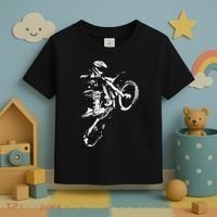 Motocross Dirt Bike Toddler T-Shirt thumb 3