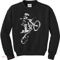 Motocross Dirt Bike Kids Sweatshirt thumb 0