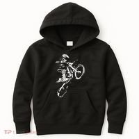 Motocross Dirt Bike Kids Hoodie thumb 0