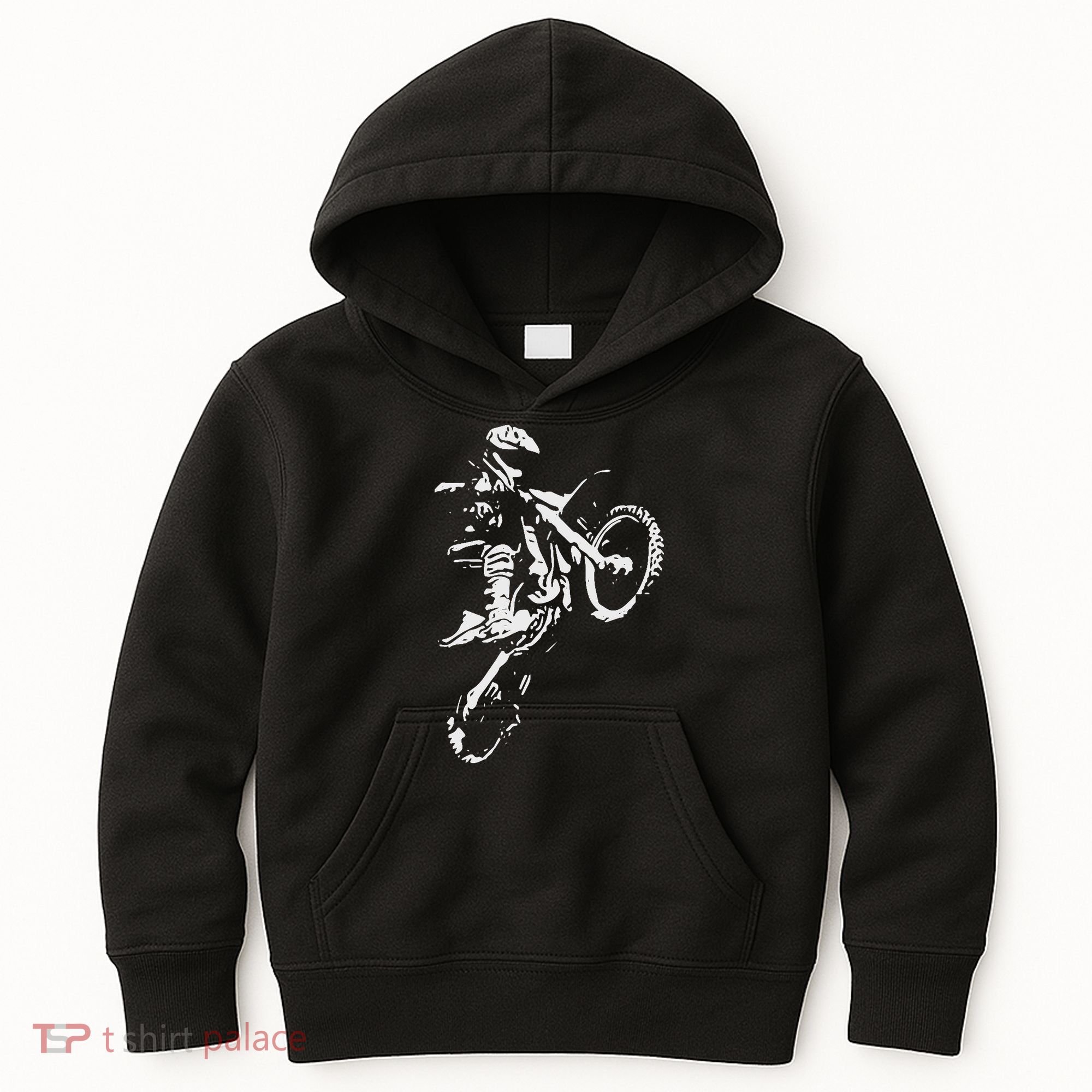 Motocross Dirt Bike Kids Hoodie