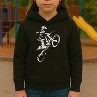 Motocross Dirt Bike Kids Hoodie thumb 3