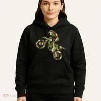 Motocross Dirt Bike Racing Camo Camouflage Hoodie thumb 5