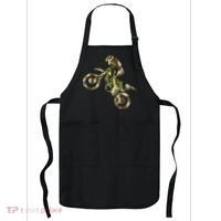 Motocross Dirt Bike Racing Camo Camouflage Apron thumb 0