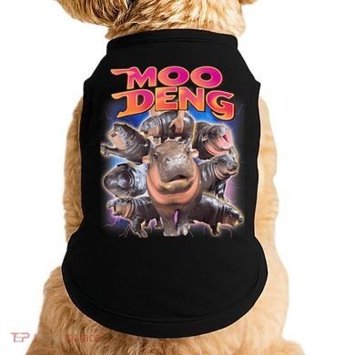 Moo Deng Baby Hippo Doggie Tank