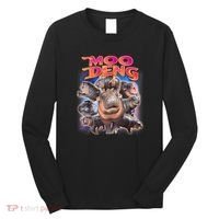 Moo Deng Baby Hippo Long Sleeve Shirt thumb 0