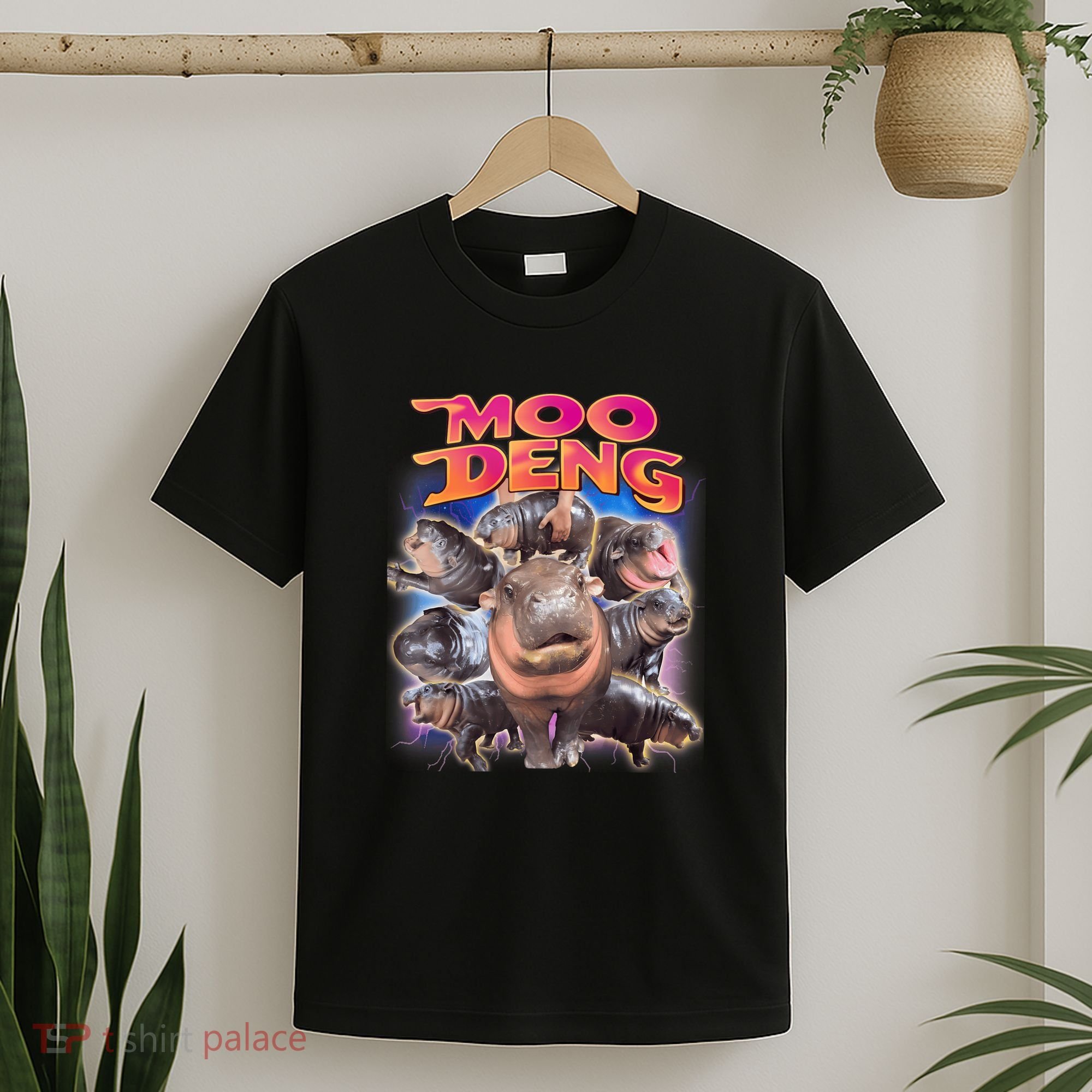 Moo Deng Baby Hippo T-Shirt