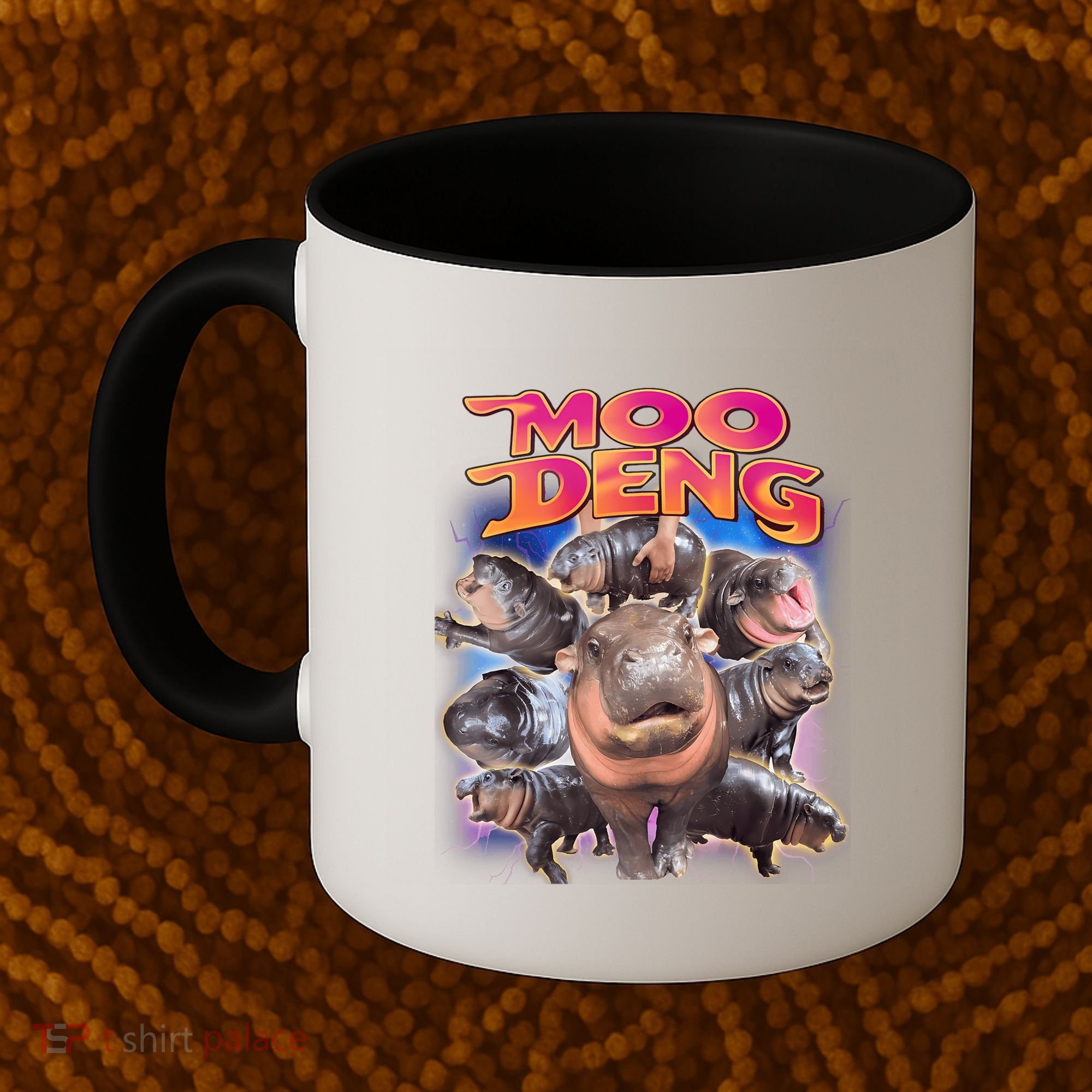 Moo Deng Baby Hippo Coffee Mug