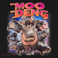 Moo Deng Baby Hippo Pajama Set thumb 2