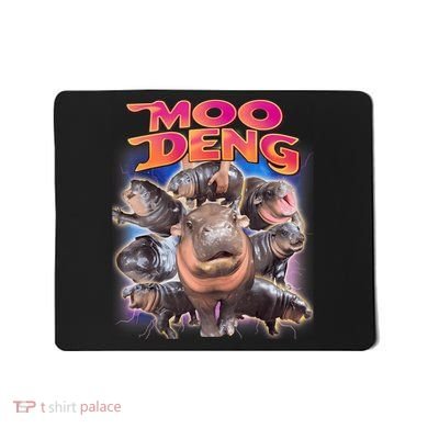 Moo Deng Baby Hippo Mousepad