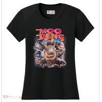 Moo Deng Baby Hippo Women's Cooling Performance Crew T-Shirt thumb 0