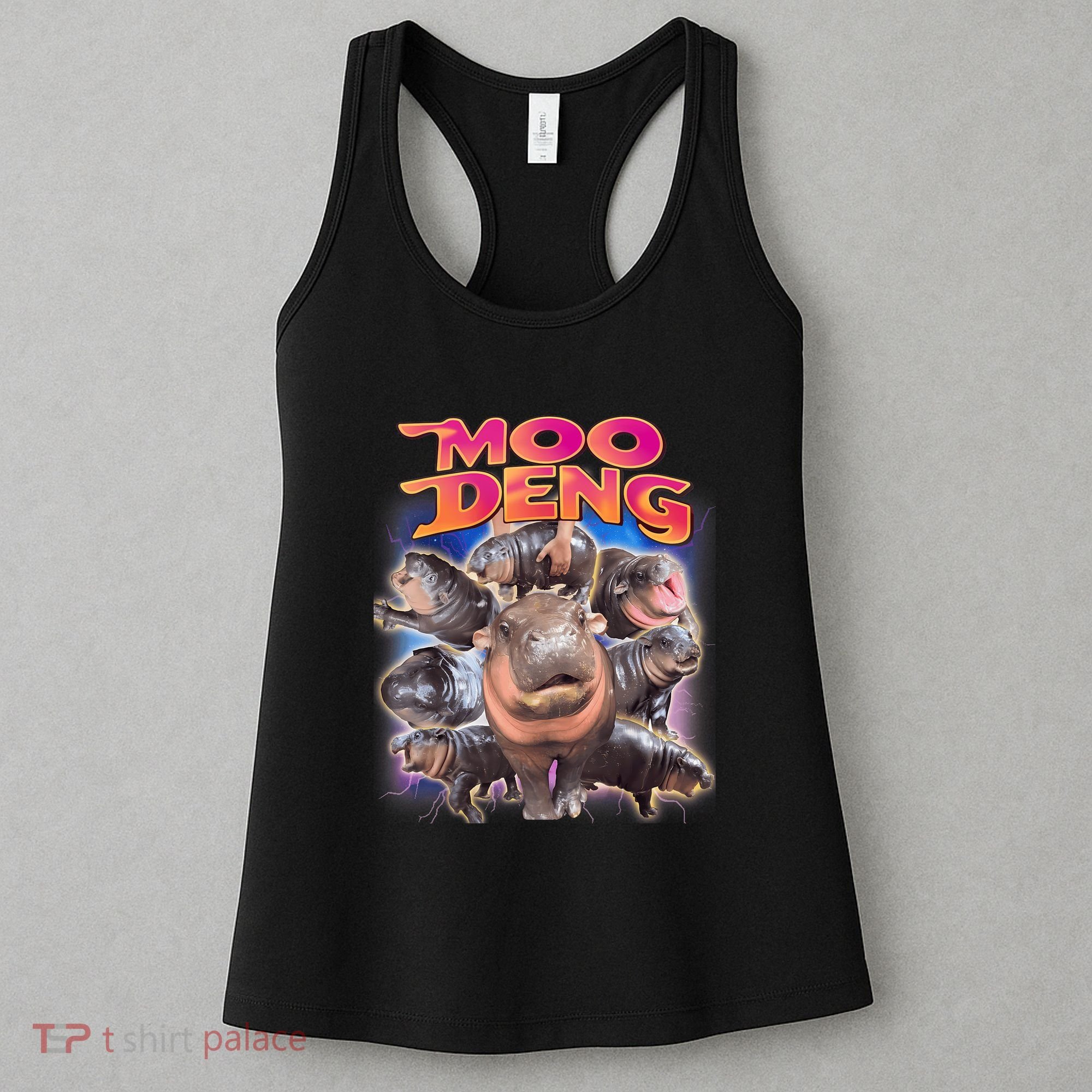 Moo Deng Baby Hippo Women's Tank Top