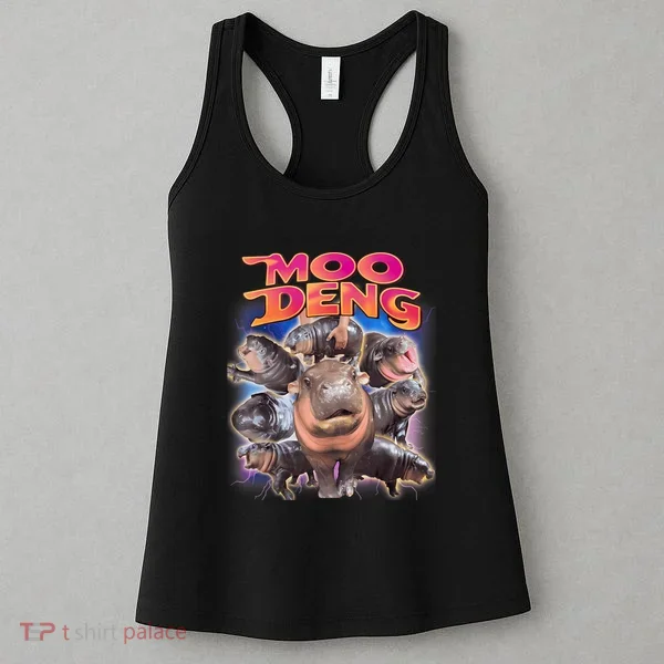 Moo Deng Baby Hippo Women's Tank Top