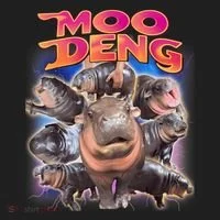 Moo Deng Baby Hippo Hat thumb 2