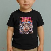 Moo Deng Baby Hippo Toddler T-Shirt thumb 2