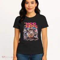 Moo Deng Baby Hippo Women's T-Shirt thumb 4