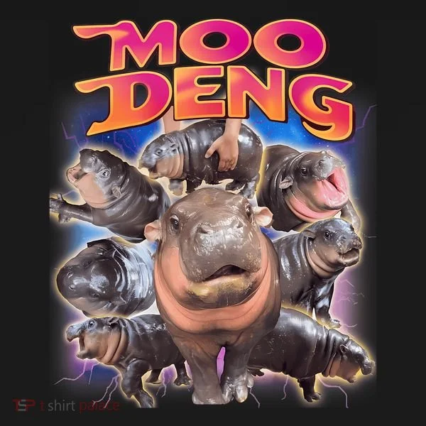 Moo Deng Baby Hippo Women's T-Shirt