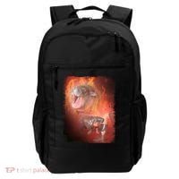 Moo Deng Bouncy Pig In Thai Fire Picture The Cute Baby Hippo Backpack thumb 0