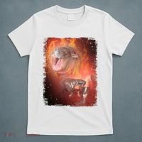 Moo Deng Bouncy Pig In Thai Fire Picture The Cute Baby Hippo T-Shirt thumb 5