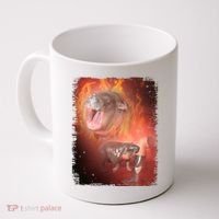 Moo Deng Bouncy Pig In Thai Fire Picture The Cute Baby Hippo Coffee Mug thumb 0
