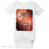Moo Deng Bouncy Pig In Thai Fire Picture The Cute Baby Hippo Baby Bodysuit thumb 0