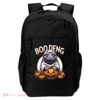 Moo Deng Baby Hippo Moo Deng Costume For Boo Deng Halloween Backpack thumb 0