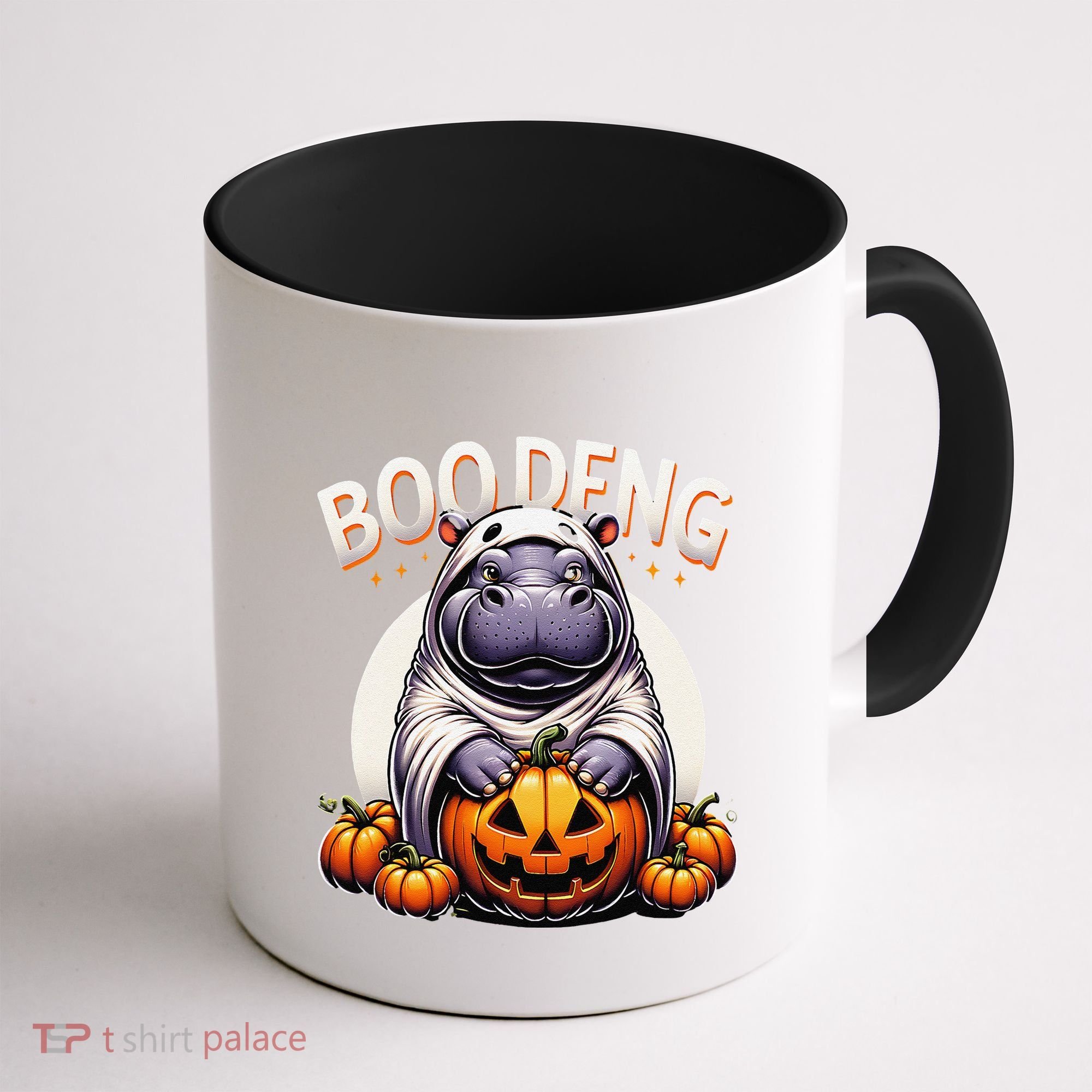 Moo Deng Baby Hippo Moo Deng Costume For Boo Deng Halloween Coffee Mug
