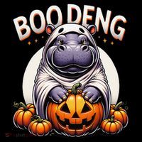 Moo Deng Baby Hippo Moo Deng Costume For Boo Deng Halloween Coffee Mug thumb 5
