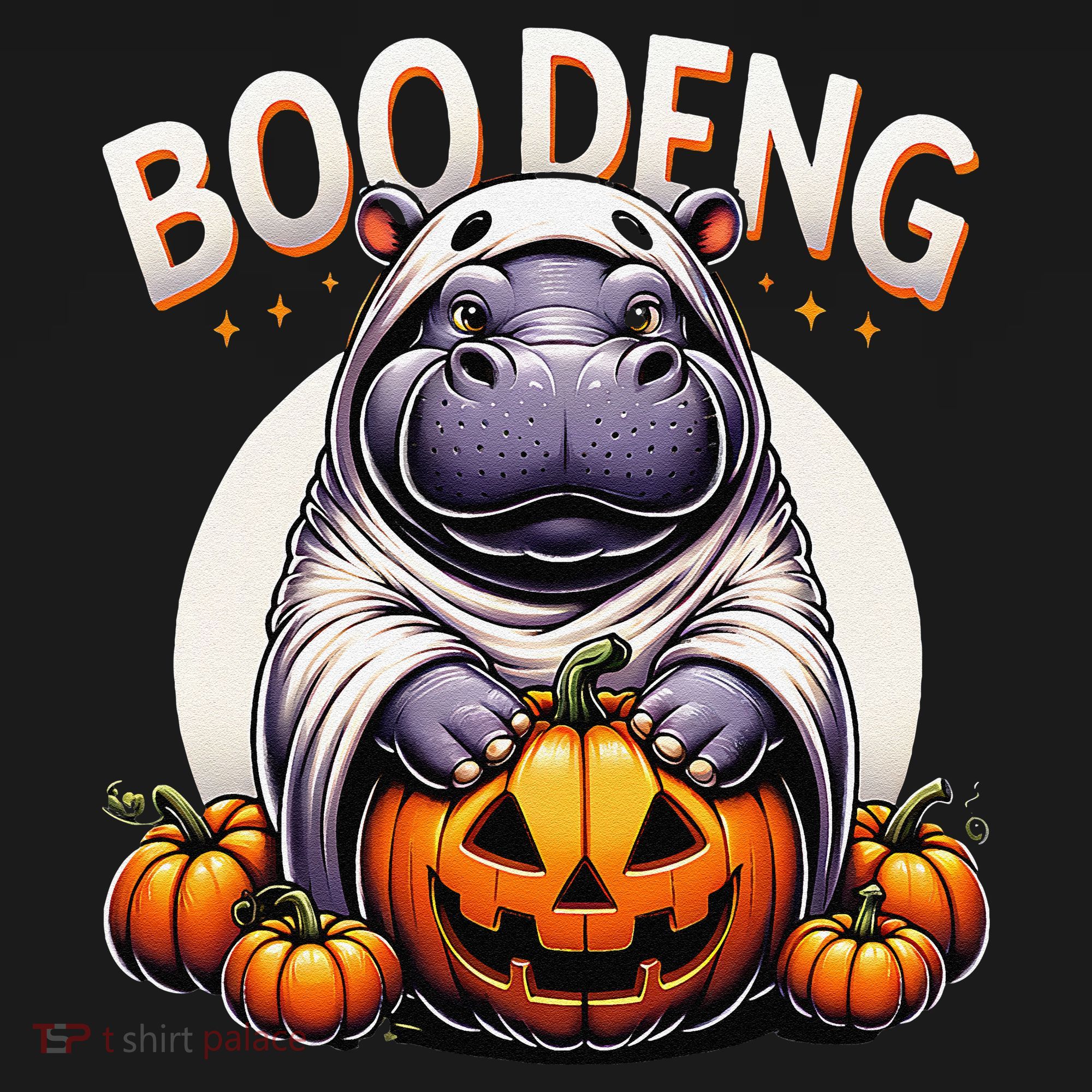 Moo Deng Baby Hippo Moo Deng Costume For Boo Deng Halloween Mousepad