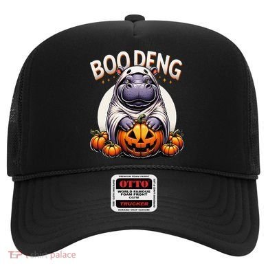 Moo Deng Baby Hippo Moo Deng Costume For Boo Deng Halloween Hat