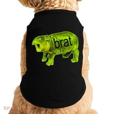 Moo Deng Brat Cute Baby Hippo Doggie Tank