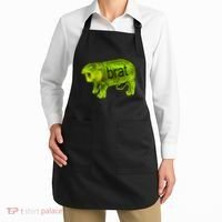 Moo Deng Brat Cute Baby Hippo Apron thumb 2