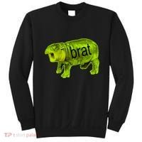 Moo Deng Brat Cute Baby Hippo Sweatshirt thumb 0