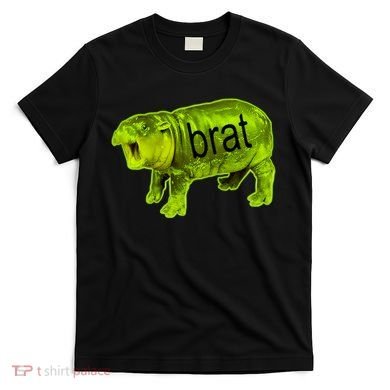 Moo Deng Brat Cute Baby Hippo T-Shirt