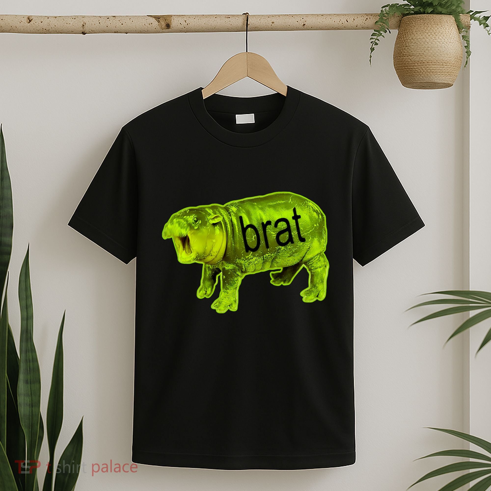 Moo Deng Brat Cute Baby Hippo T-Shirt