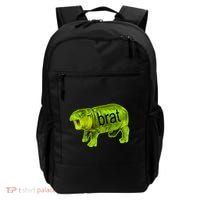 Moo Deng Brat Cute Baby Hippo Backpack thumb 0