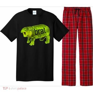 Moo Deng Brat Cute Baby Hippo Pajama Set