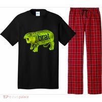 Moo Deng Brat Cute Baby Hippo Pajama Set thumb 0