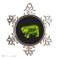 Moo Deng Brat Cute Baby Hippo Ornament thumb 0