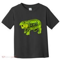 Moo Deng Brat Cute Baby Hippo Toddler T-Shirt thumb 0