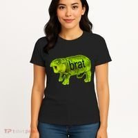 Moo Deng Brat Cute Baby Hippo Women's T-Shirt thumb 4