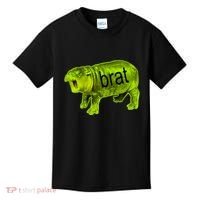 Moo Deng Brat Cute Baby Hippo Kids T-Shirt thumb 0