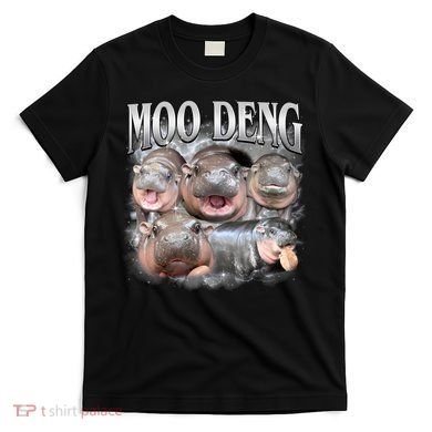 Moo Deng Cute Funny Hippo T-Shirt