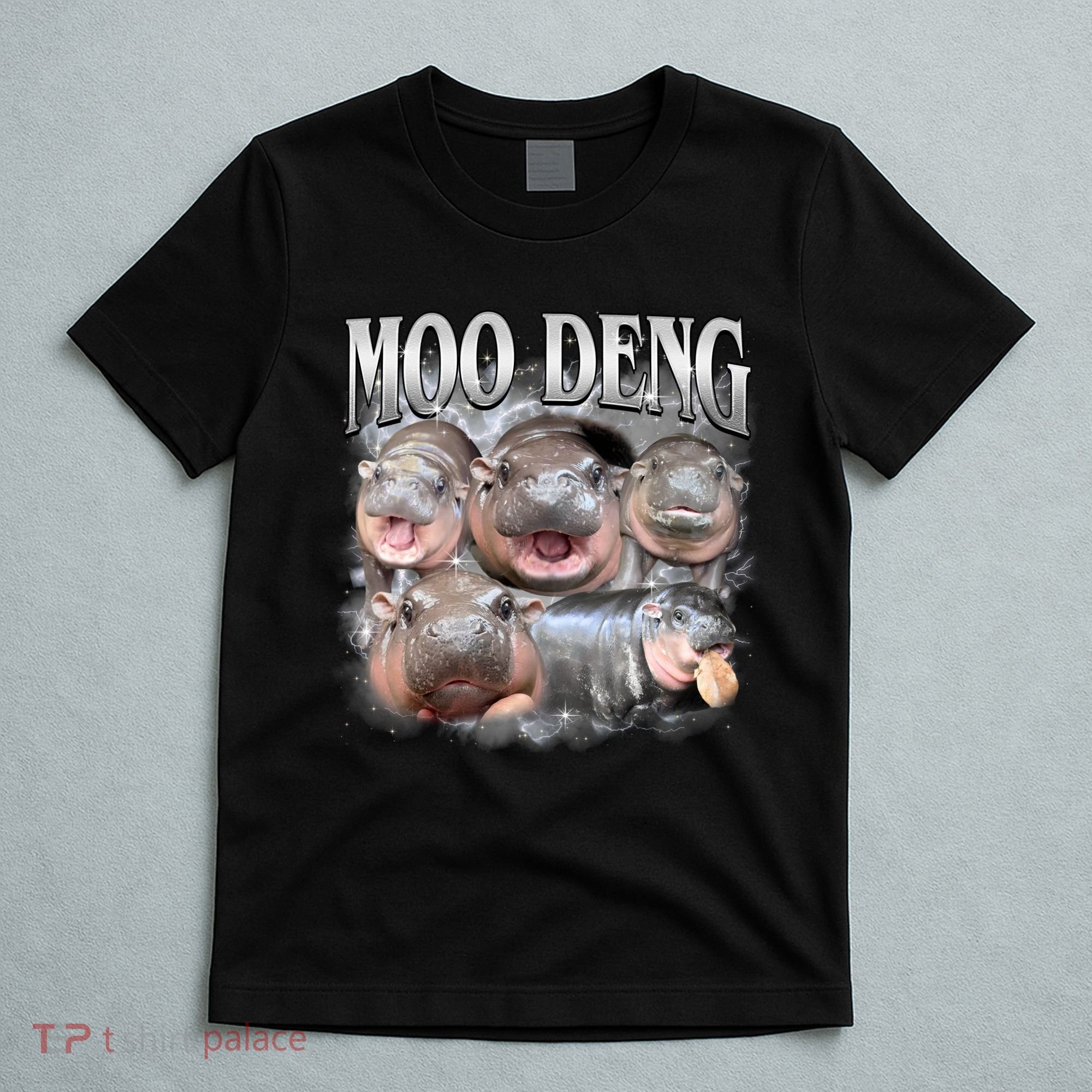 Moo Deng Cute Funny Hippo T-Shirt