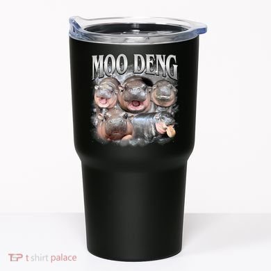 Moo Deng Cute Funny Hippo Tumbler