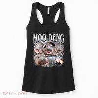 Moo Deng Cute Funny Hippo Women's Tank Top thumb 0