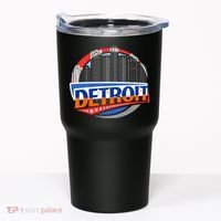 Modern Detroit City Scape Tumbler thumb 0