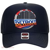 Modern Detroit City Scape Hat thumb 0