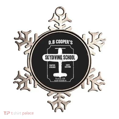 Men D.B. Cooper Skydiving School Ornament