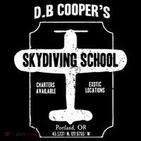 Men D.B. Cooper Skydiving School Ornament thumb 1